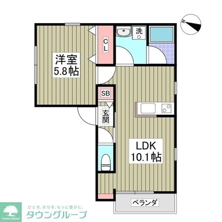 M・プーロニンフェアの物件間取画像